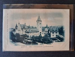 Ancienne CP Zürich  - Das schweizerische Landesmuseum 1899