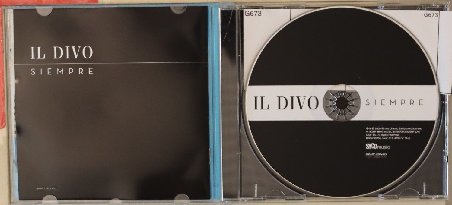 CDs: Il Divo – Siempre – D'occasion à Luzern par CONTENTI 1