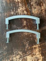 2er Set silberfarbene Schubladengriffe - ca. 10 cm lang