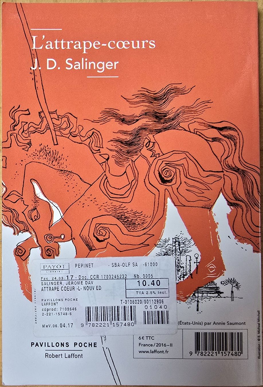 Libri: Jerome David Salinger : L'attrape-coeurs (Neuf) – Nuovo e nell'imballaggio originale da Froideville venduto da xXSebastienXx 1