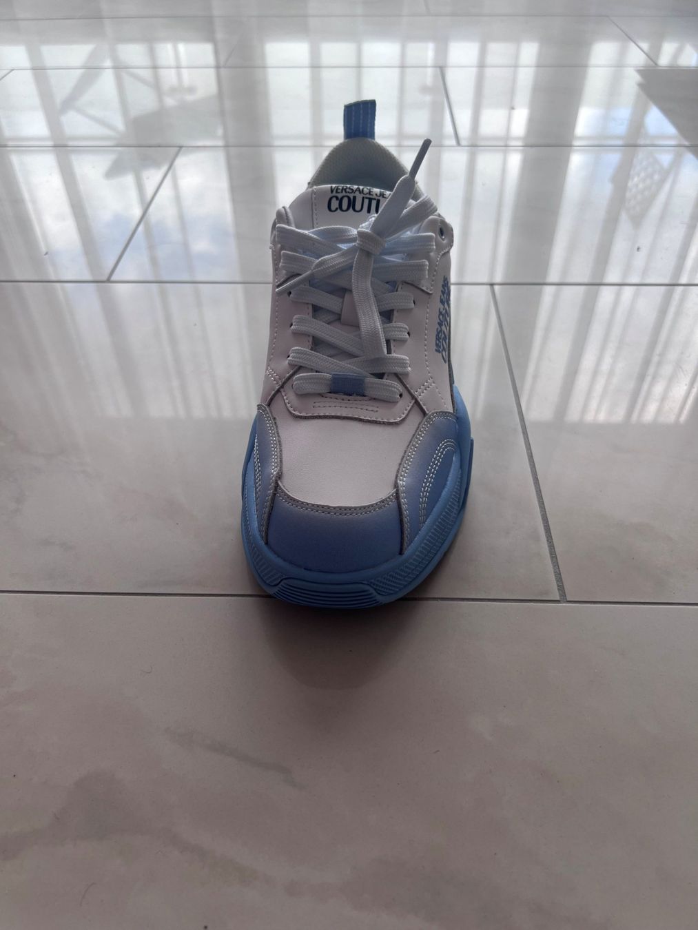 Versace Scarpe da uomo: Versace Jeans Couture Sneaker low - white/light – Nuovo e nell'imballaggio originale da Muri AG venduto da sabri_25 3
