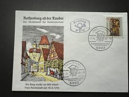 FDC Rothenburg 1981 (E1685)