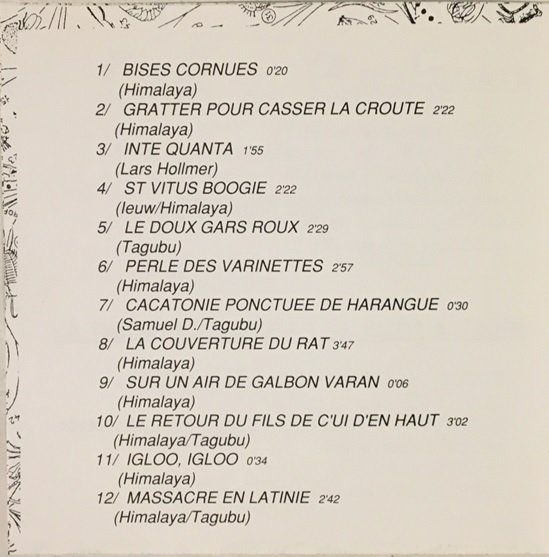 CD: Look de Bouk - Bec et ongles – Usato da Grüningen venduto da azulgris 2