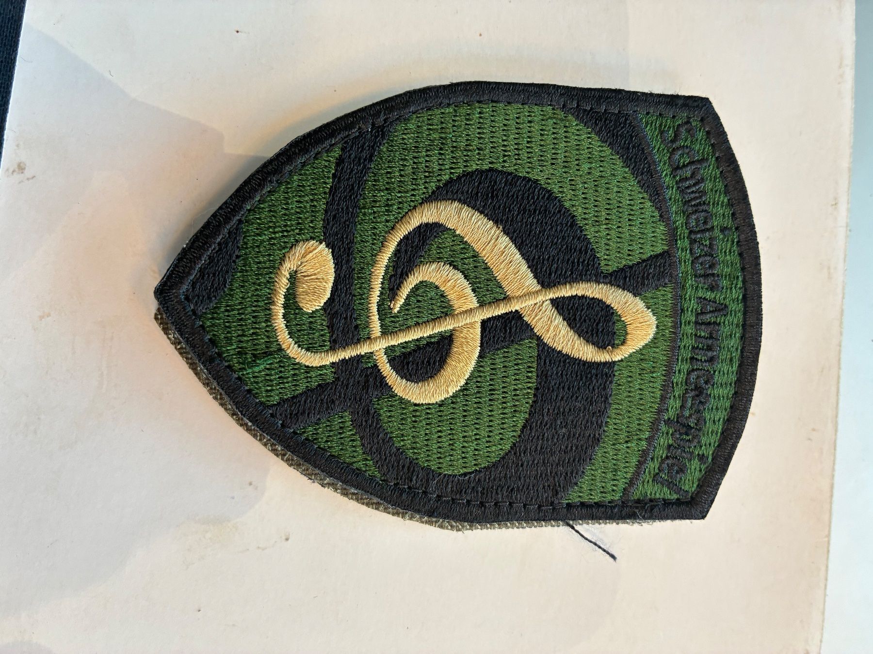 Schweizer Armee Patches: Klett. Schweizer Armeespiel – Gebraucht aus Oberiberg von stab
