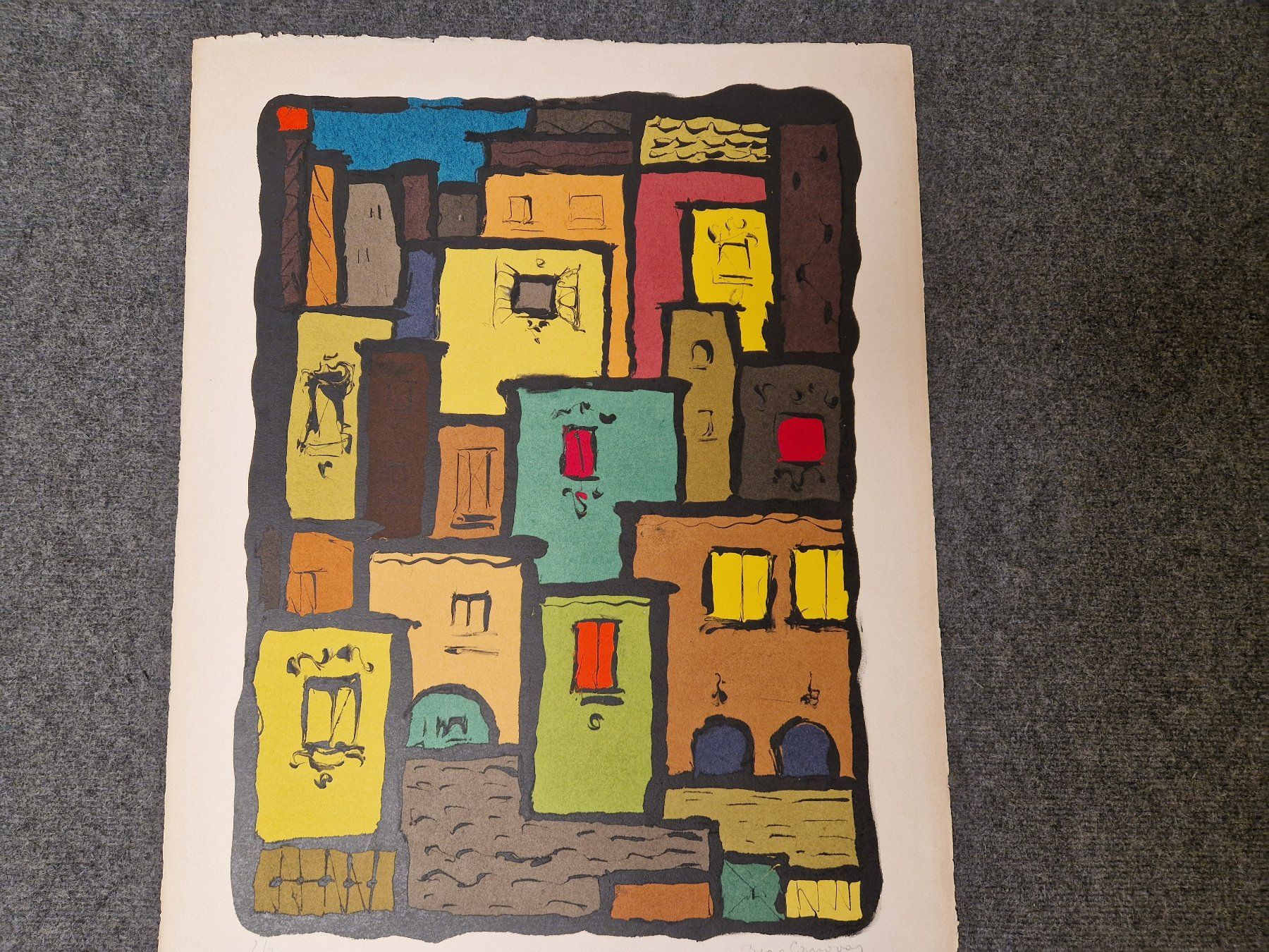 Grafica & Litografie: Litho Häuser Signiert – Usato da Seedorf BE venduto da Stibutz 1