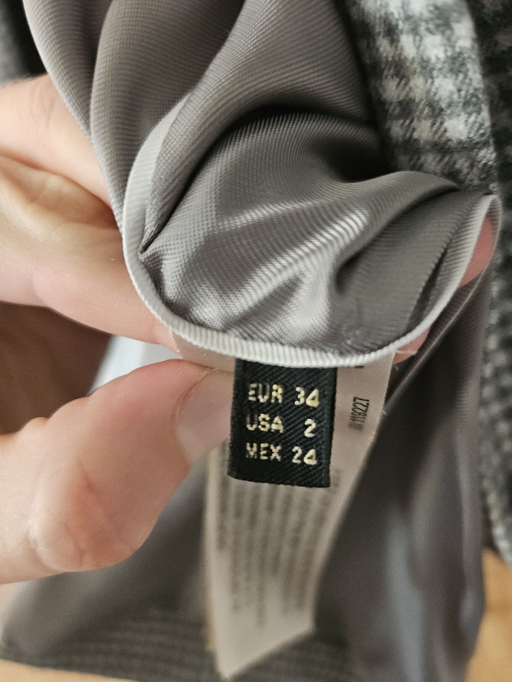 Massimo Dutti Giacche: Massimo Dutti Blazer, kariert, Grösse 34 – Usato da Zürich venduto da LK0138 5