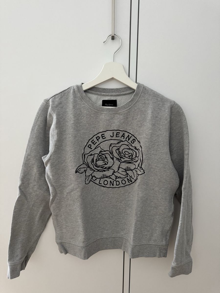 Pepe Jeans Maglioni & Felpe: Pepe Jeans grauer Sweatshirt-Pullover S – Usato da Uznach venduto da jasmino12