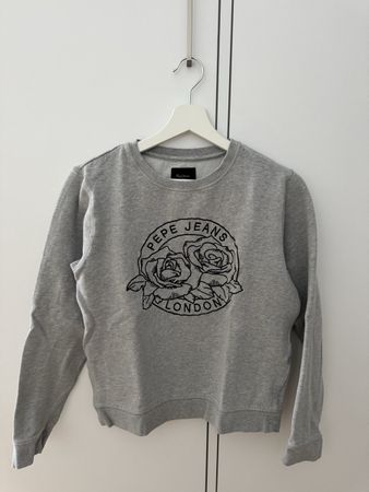 Pepe Jeans grauer Sweatshirt-Pullover S