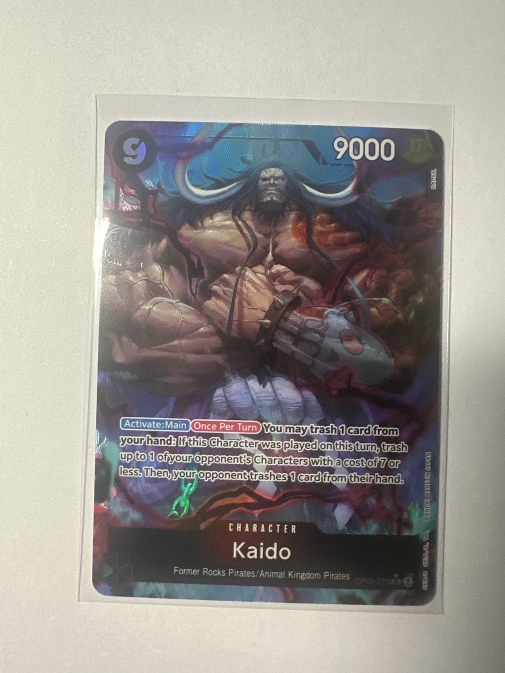 Bandai Carte collezionabili: One Piece Kaido (OP08-079) – Usato da Aesch BL venduto da LeekTCG