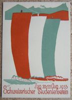 AK STUDENTIKA- SCHWEIZ. STUDENTENVER. ZUG ZENTRALFEST 1933
