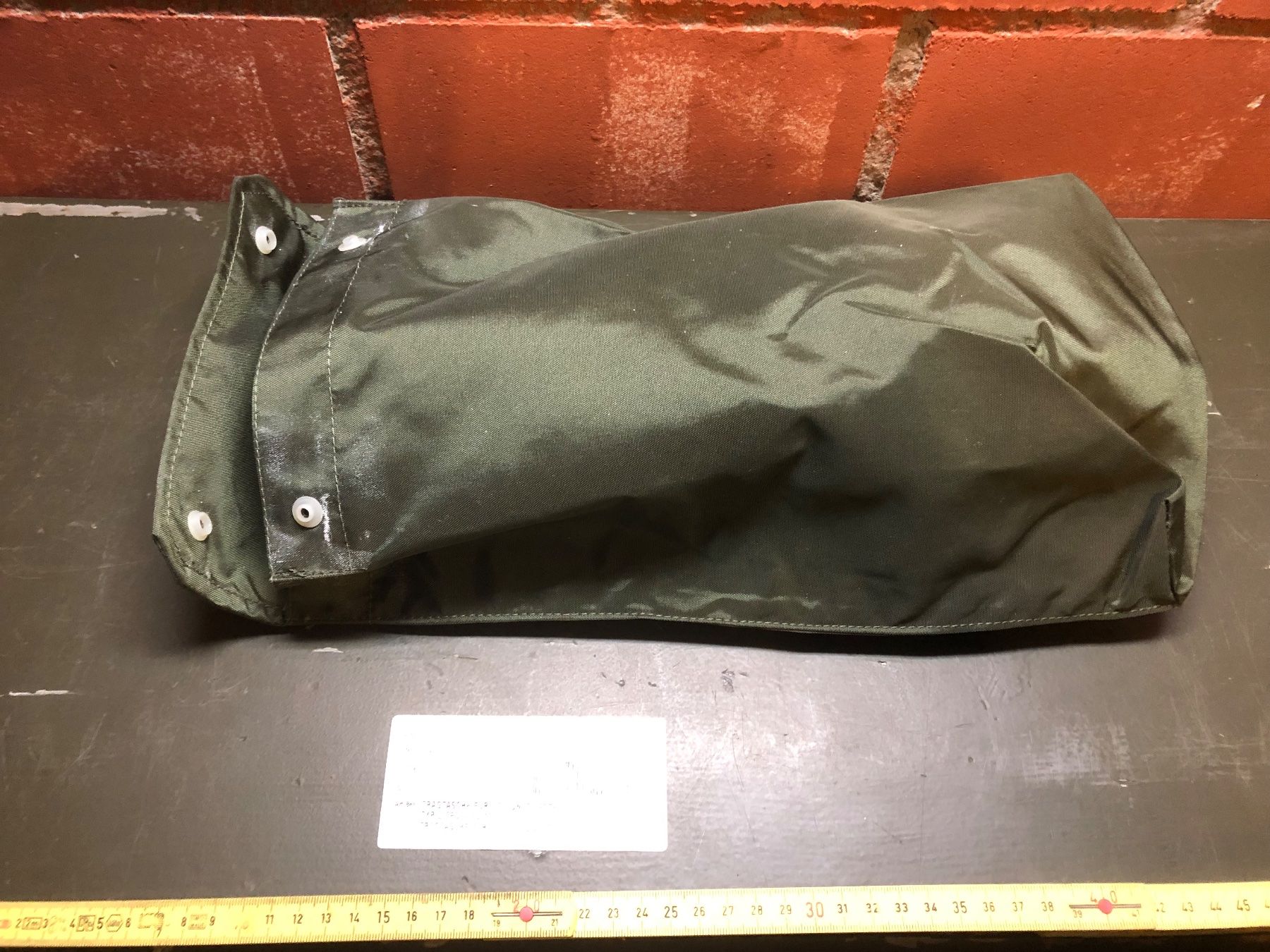 Schweizer Armee Borse: Schweizer Luftwaffe Pilot Life Jacket Tasche Rettungsweste – Usato da Madiswil venduto da TEMISO 3