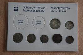 Schweizer Münzset 1898 – komplette Jahrgangszusammenstellung