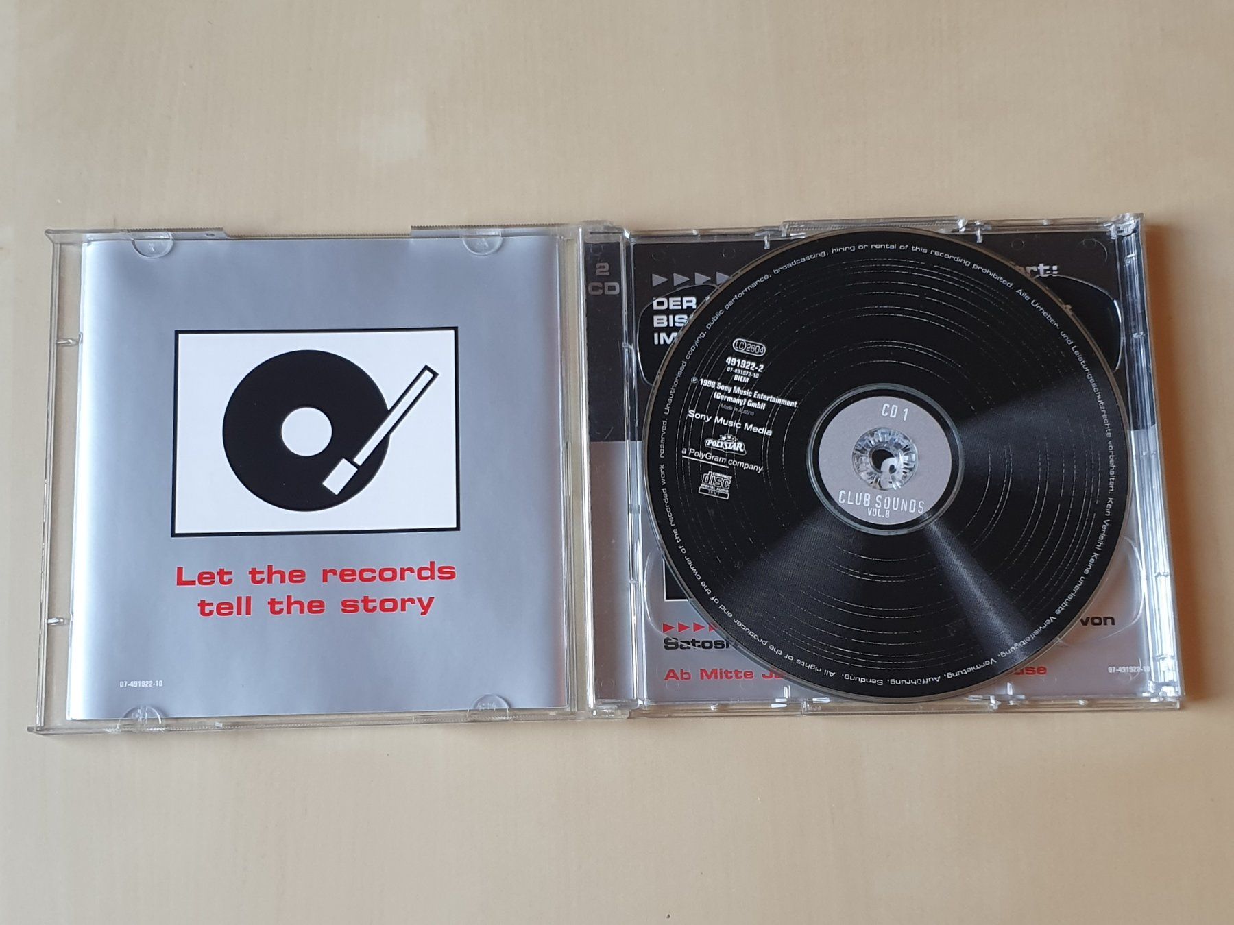 CDs: Club Sounds Vol. 8 – Gebraucht aus Stansstad von collectorsshop 2