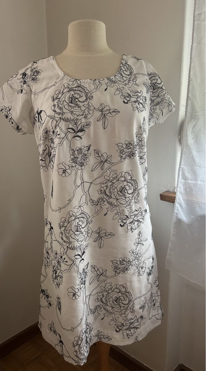 Vestiti: Kleid Weiss Stickerei Gr. 38 – Nuovo (secondo la descrizione) da Schaffhausen venduto da Lucyswunderlade