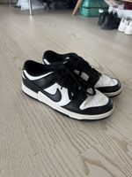 Nike Dunk Low Turnschuhe schwarz/weiss Grösse 39
