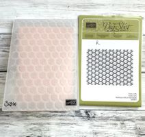 Tiefen-Prägeform "Sechsecke" von Stampin up
