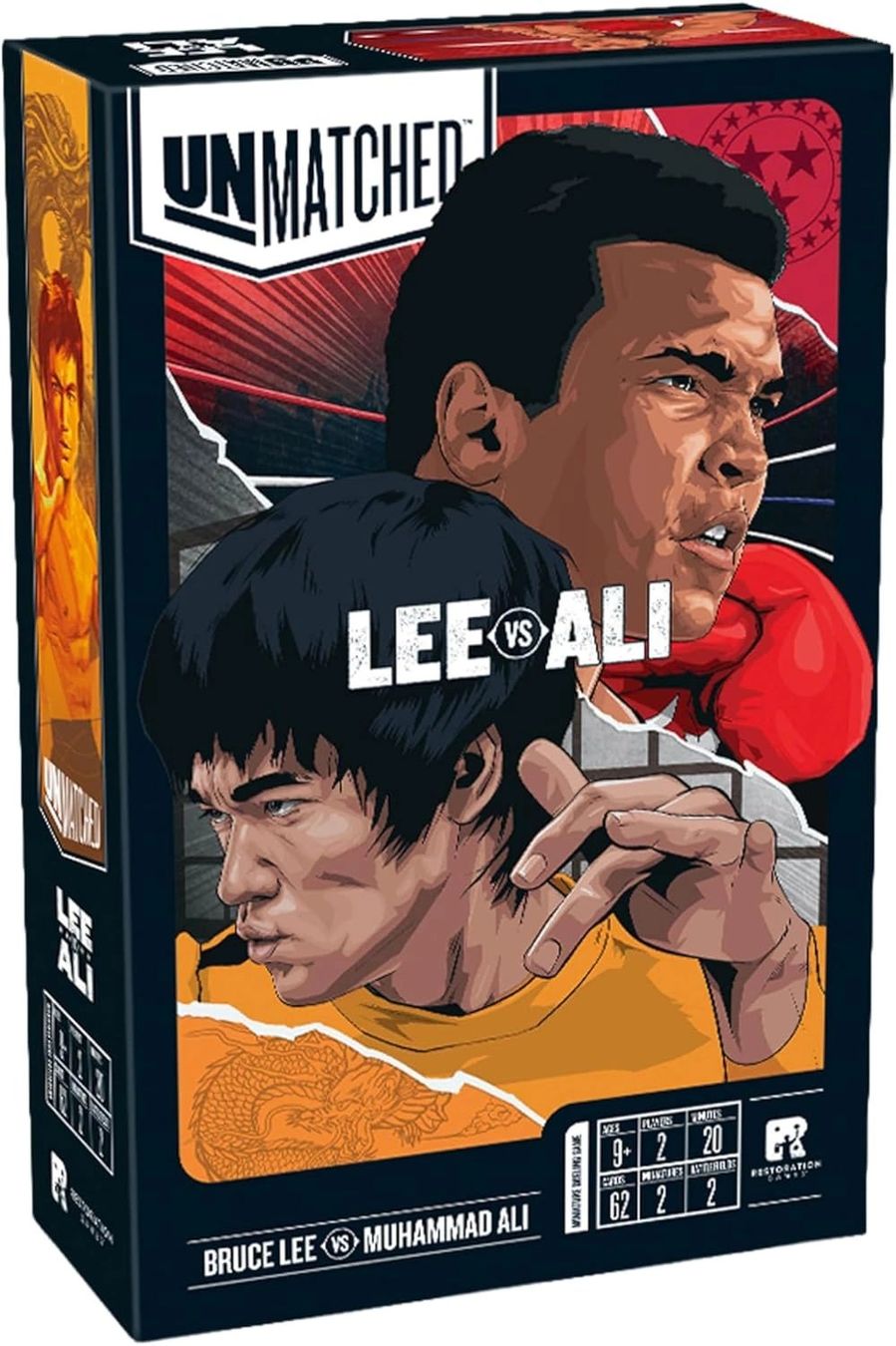 Giochi: Unmatched - Bruce Lee Vs Ali – Nuovo e nell'imballaggio originale da Schlangenbad venduto da gameonboard