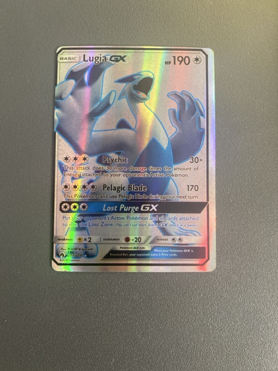 Pokémon Carte collezionabili: Lugia GX – Usato da Tägerig venduto da oiluig83