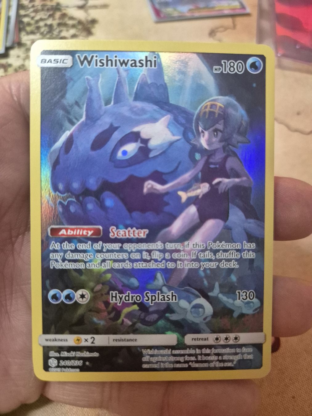 Pokémon Carte collezionabili: Wishiwashi Trainer Gallery eng. – Nuovo (secondo la descrizione) da Güttingen venduto da trophy117