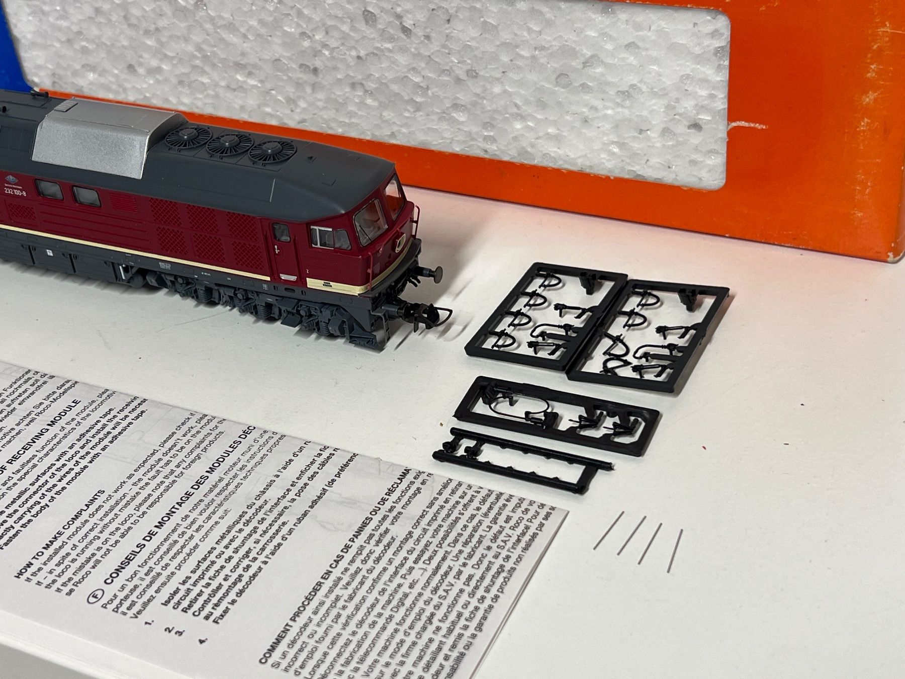 Roco Modellini di ferrovie: Roco 43704 DR BR 232  H0/DC Analog – Usato da Neuenhof venduto da ludovicco 2