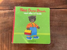 Livre Petit Ours Brun veut aller à l'école Bayard Jeunesse