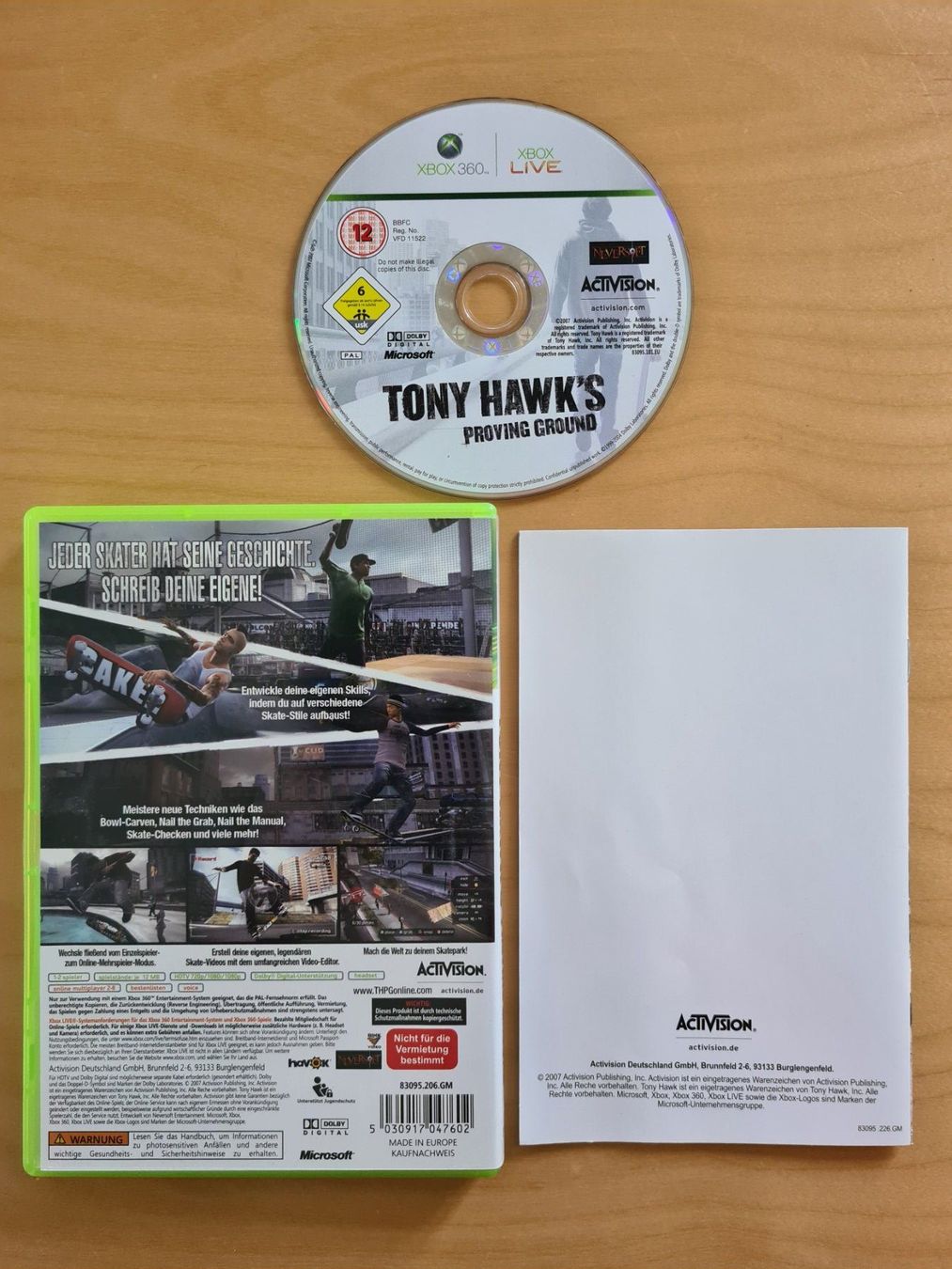 Spiele: Tony Hawk's Proving Ground (Xbox 360) – Gebraucht aus Oberwil BL von Spieltopia 1