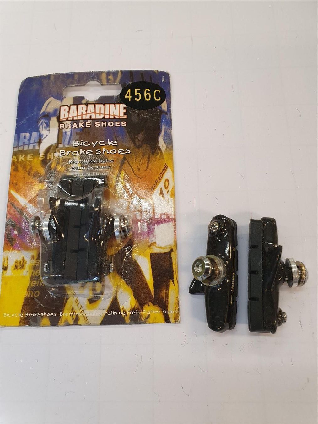 Pezzi di ricambio: Rennrad Bremsschuhe aus Carbon Set – Usato da Bern venduto da schatzheber