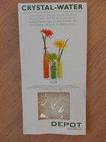 Depot: Crystal-Water Blumenvase Dekoration NEU