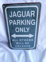 Blechschild Jaguar