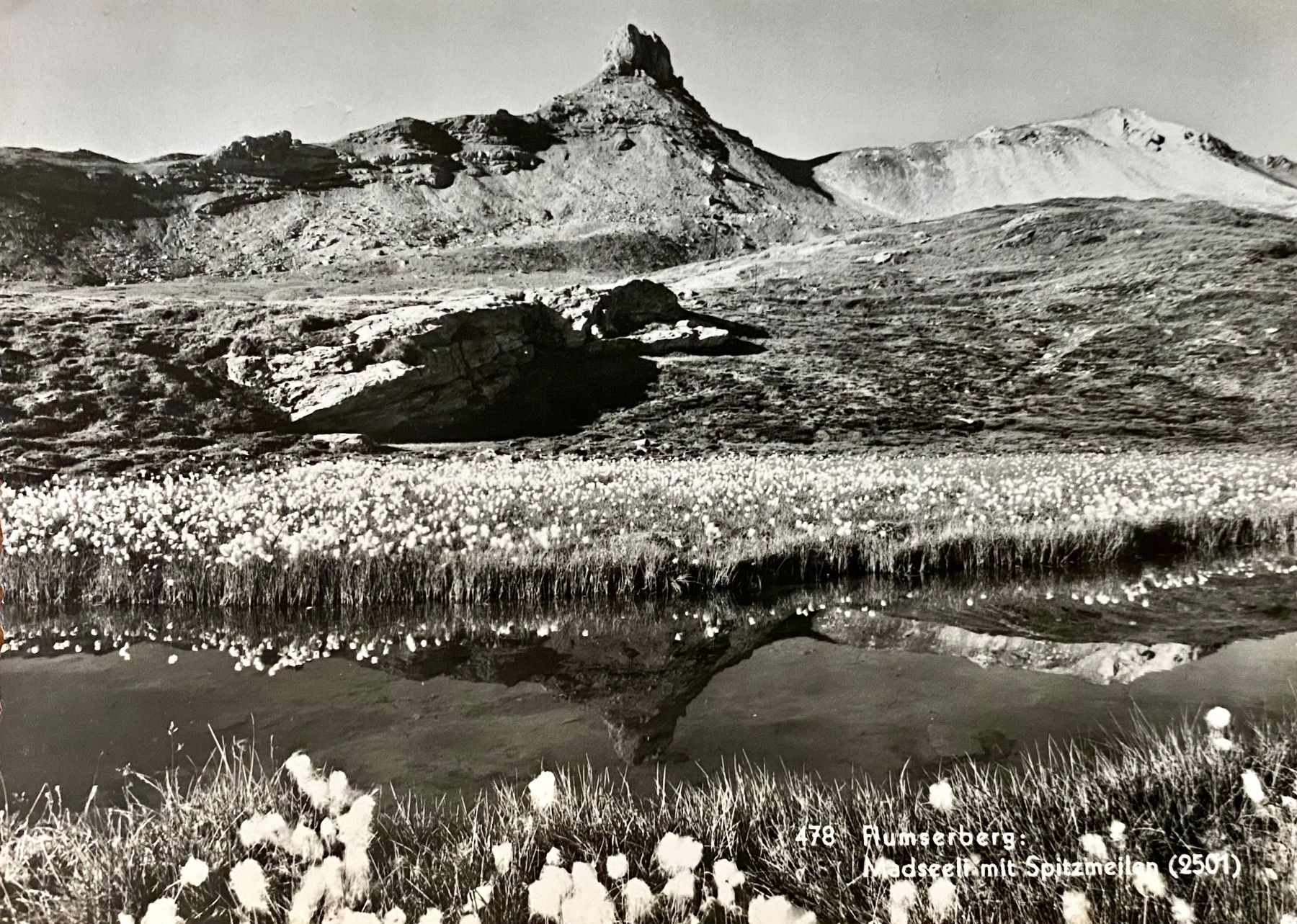 Cartoline postali: 1963 Flumserberg Madseeli mit Spitzmeilen – Usato da Root venduto da ENGLAND-TREASURES 1