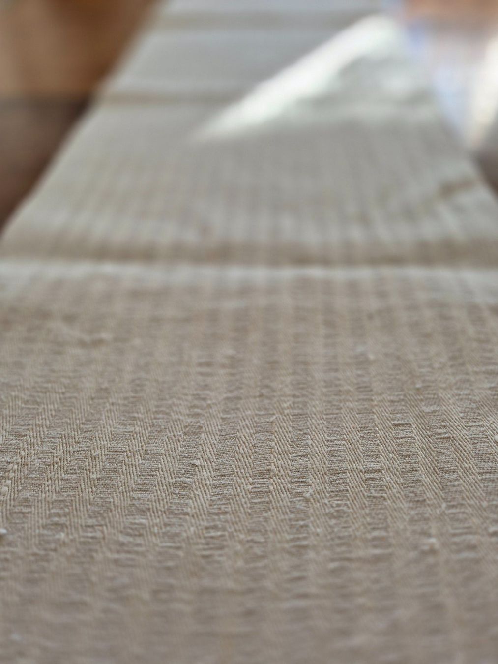 Altra biancheria da tavola: Antiker Leinen Tischläufer 260x40 cm – Usato da Bern venduto da aronari 1