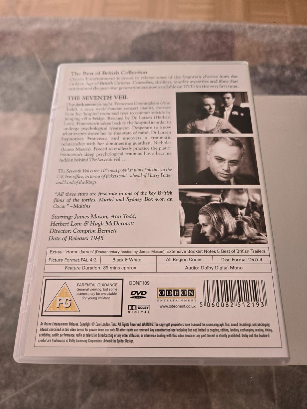 Alle DVDs: The Seventh Veil DVD – Gebraucht aus Bussigny von Kfdlt 1
