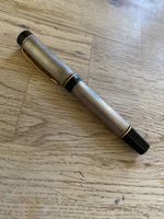 Füllhalter Parker Silber und Gold 18 kt