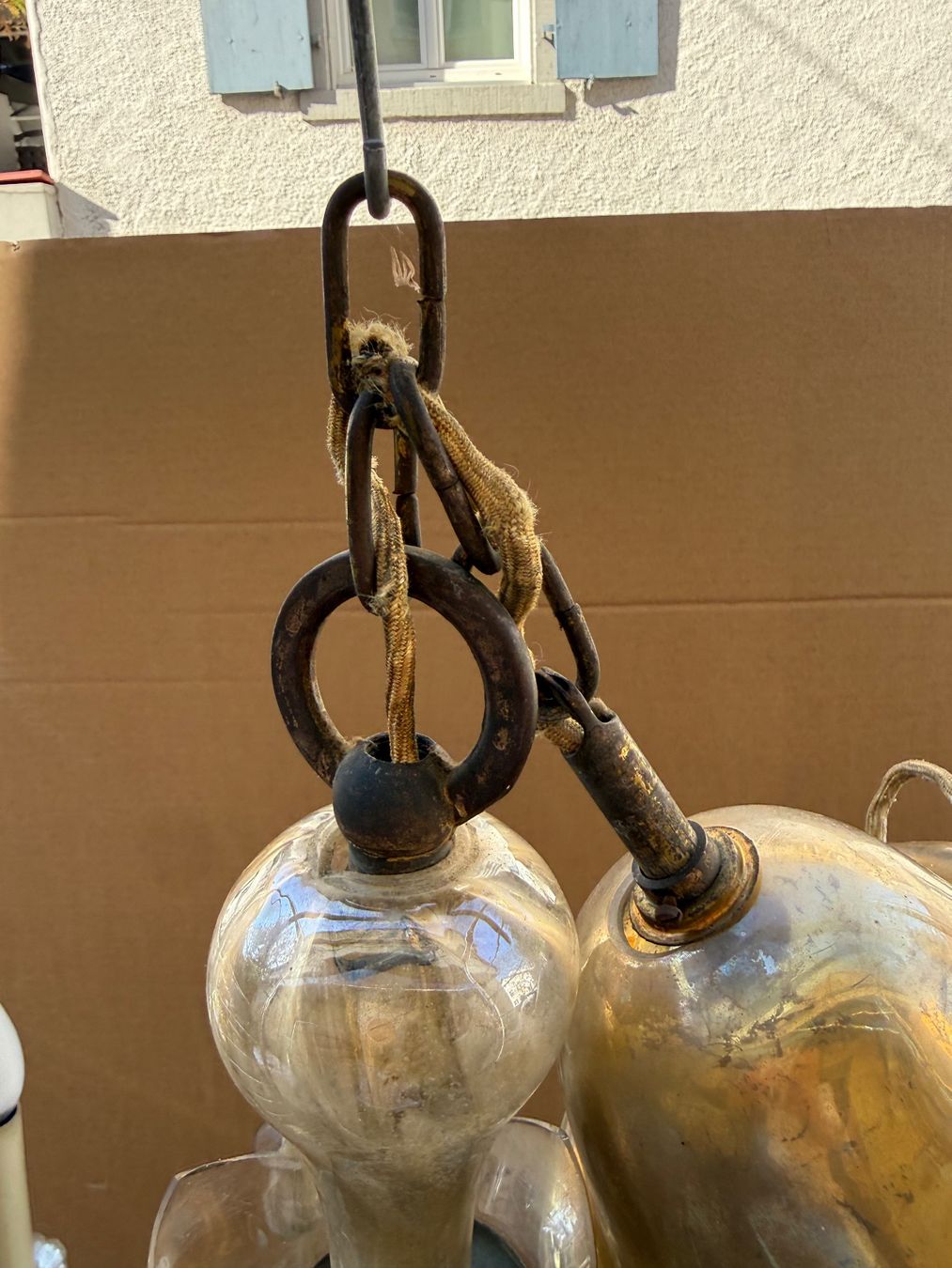 Murano Lampes: Murano Leuchter 15 armig um 1960 – D'occasion à Bretzwil par neuguinea 5