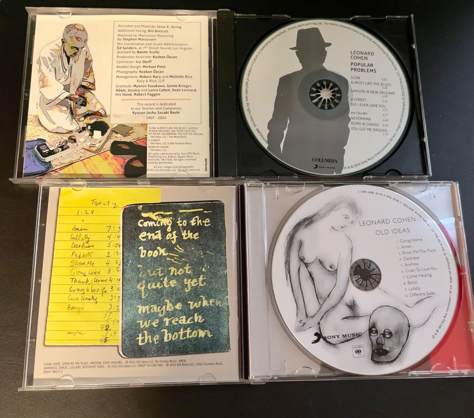 CDs: CD-Sammlung: Leonard Cohen - Popular Problems, Old Ideas – Gebraucht aus Winterthur von ttltc 1