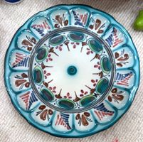 Lot de ceramics anciens-bol, cendrier, coquetier etc.