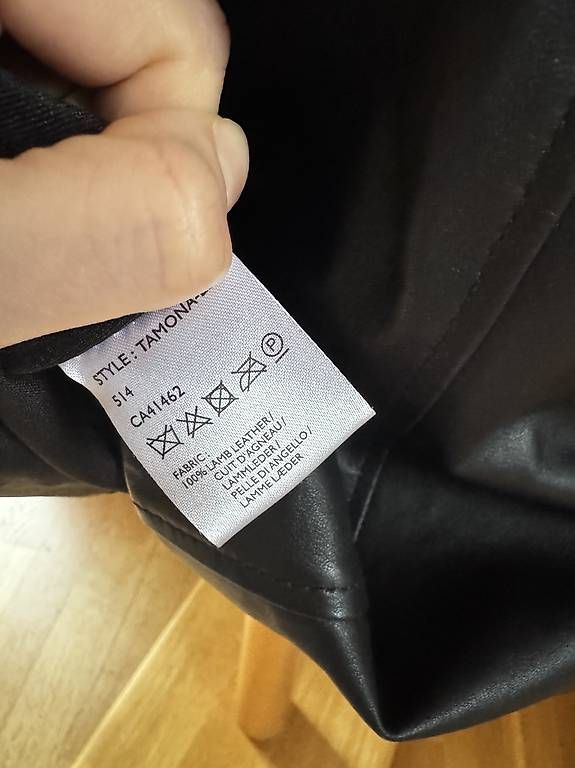 Röcke: Vintage Lederrock / Rock / Schwarz / Gr. 38 – Neu (gemäss Beschreibung) aus Hünibach von s.leptir 4