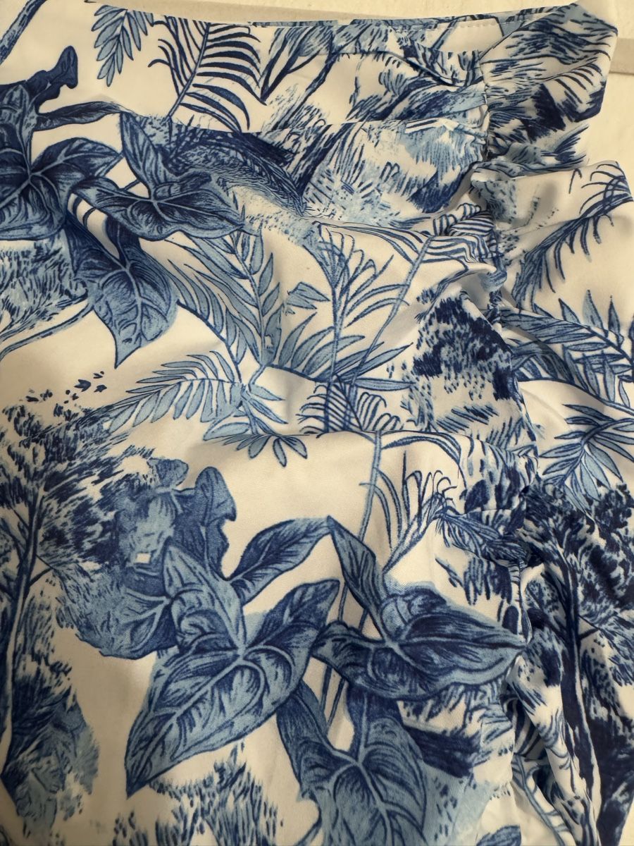 Röcke: Sommerlicher Rock mit blauem Print – Gebraucht aus Neuenegg von mel_5pnq 3