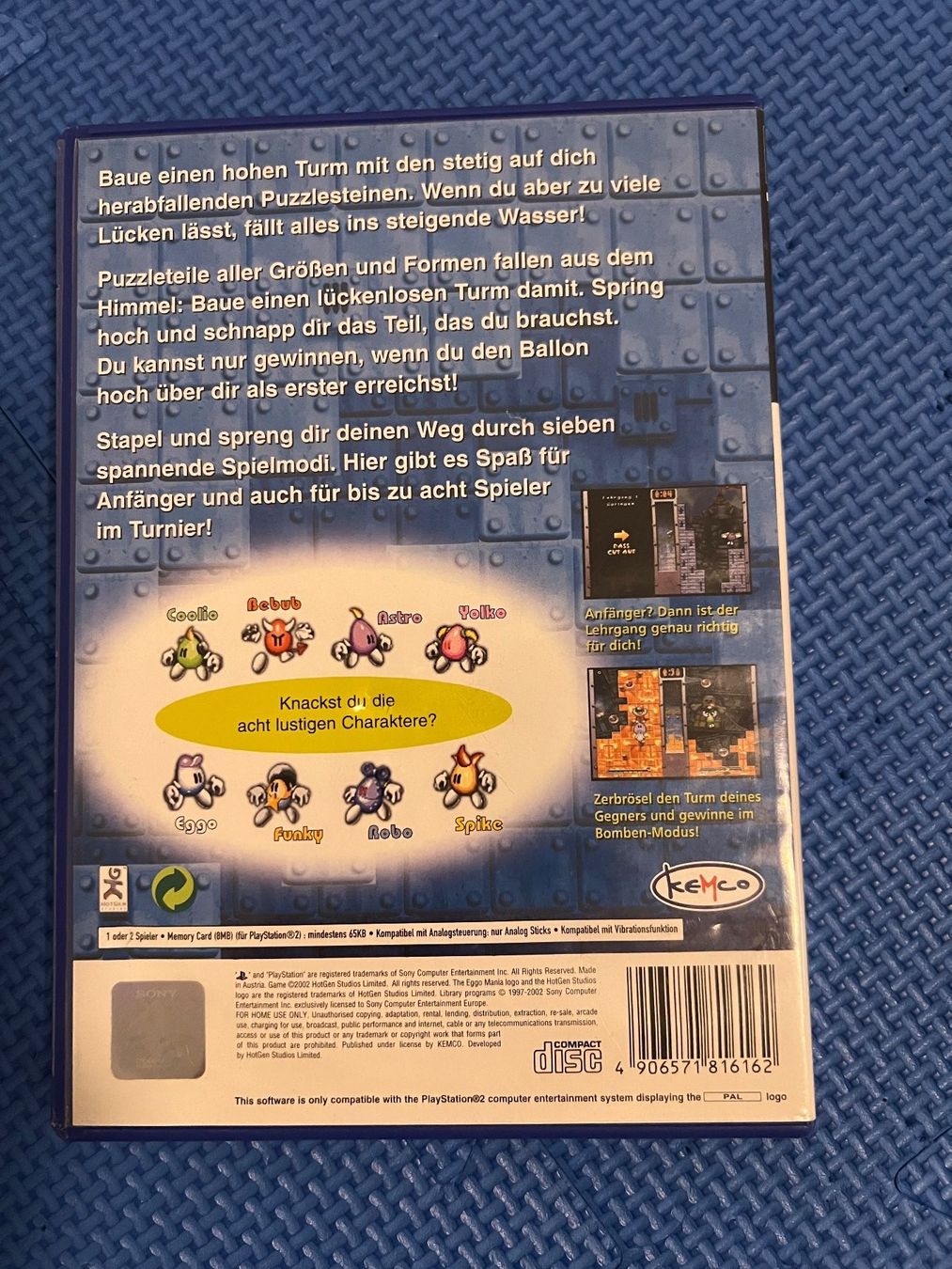 Sony Giochi: Eggo Mania Playstation 2 / PS2 – Usato da Gossau SG venduto da schlitzerdemon 2