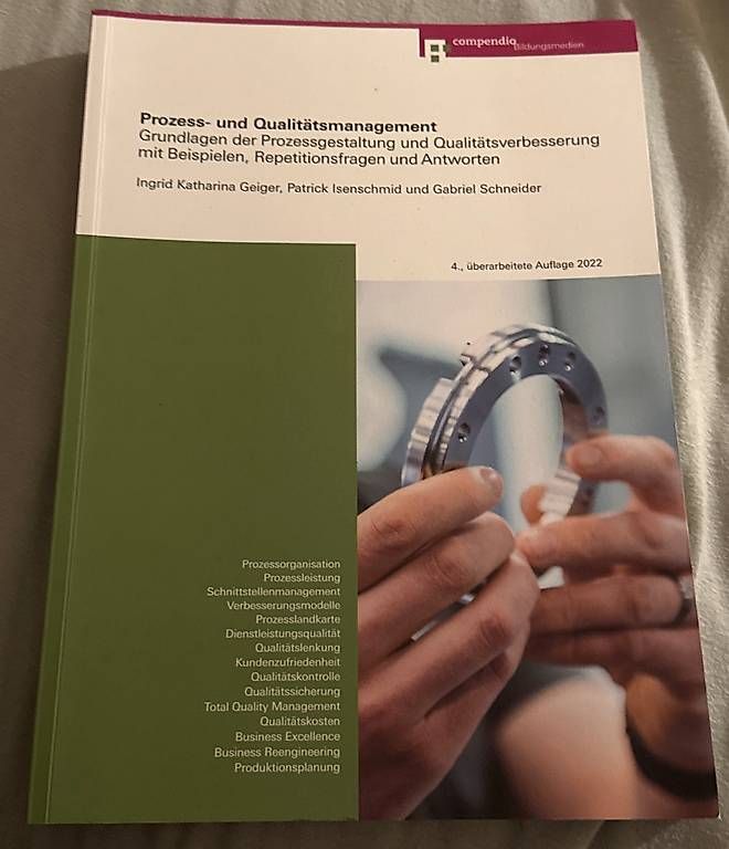 Libri: Compendio "Prozess- und Qualitätsmanagement" – Usato da Bad Zurzach venduto da lor_7hyd