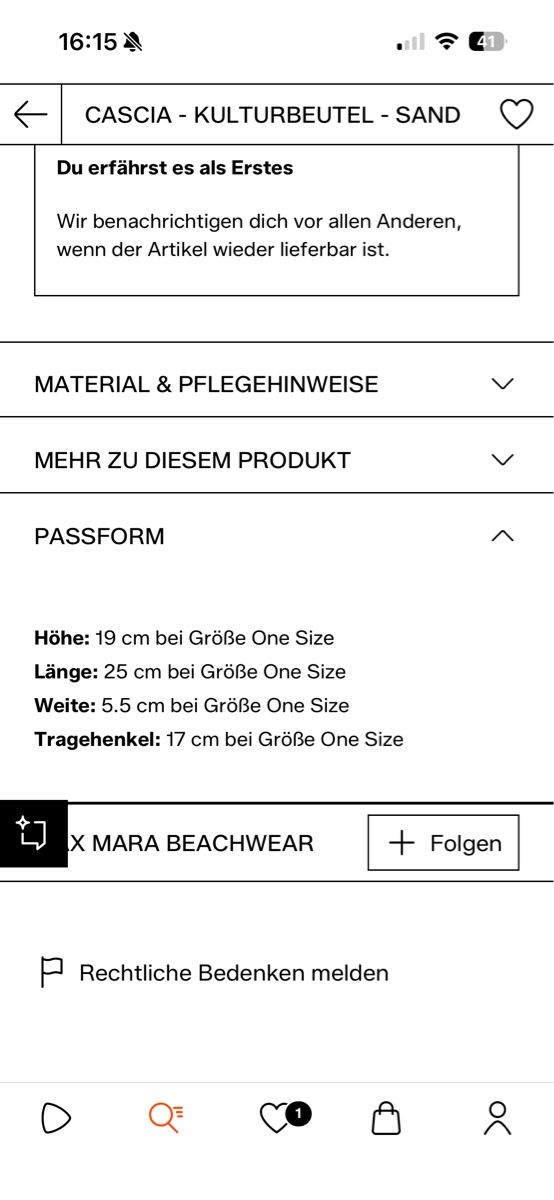 Custodie per cosmetici: MAX MARA BEACHWEAR - Kulturbeutel – Nuovo (secondo la descrizione) da Triengen venduto da jbu_wh5r 3