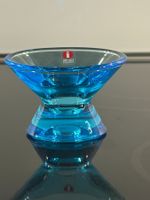 Kerzenhalter Glas hellblau "Kartio" K. Franck Iittala