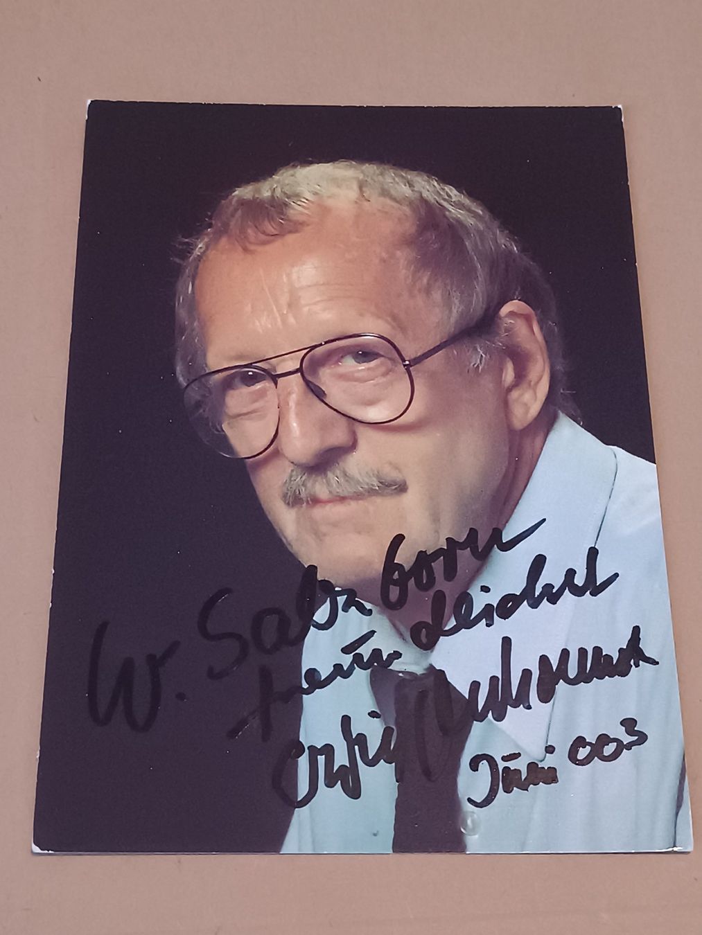 Autografi: Erwin Geschonneck - handsigniert - †2008 – Usato da Menziken venduto da Autogramme