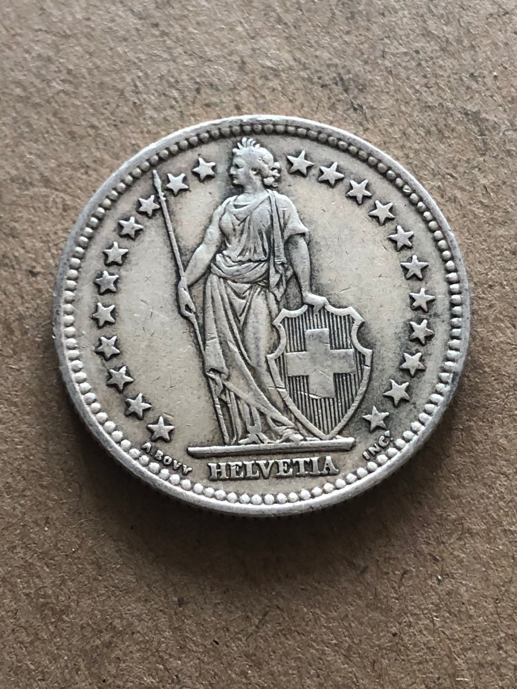 Toutes les monnaies: 2 Fr. 1944 – D'occasion à Schötz par Odpa 1