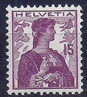BUSTE D'HELVETIE No. 122 neuf sans charnière  * *