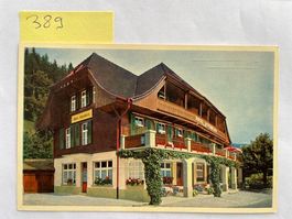 Postkarte Hotel Alpenblick Schwendi ob Thun, alt