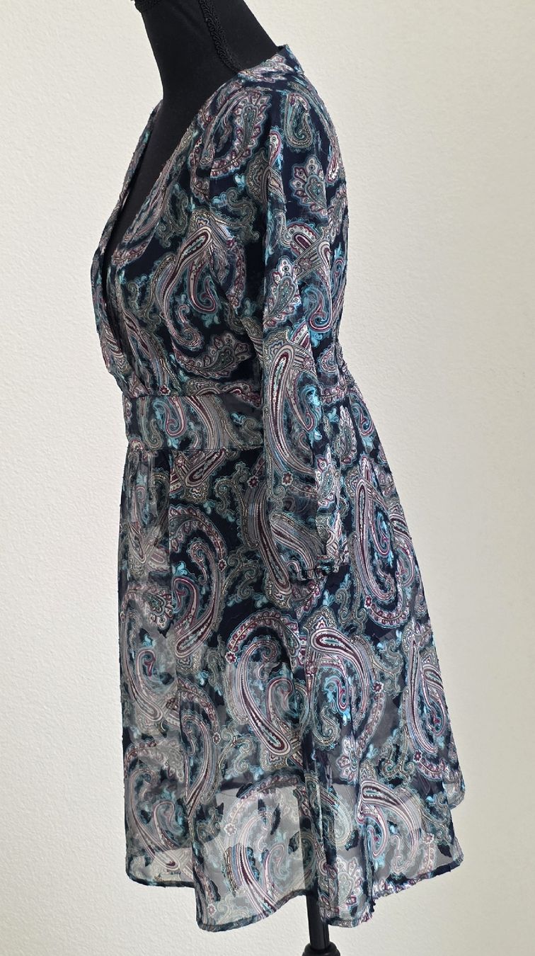 Kleider: Kleid mit Paisley-Muster Gr M ,Transparent  – Gebraucht aus Rheinsulz von Gilea 2