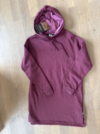 Picture Organic Hoodie Kleid, neu mit Etikett, Gr. S