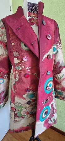 Desigual Mantel mit feinster Stickerei