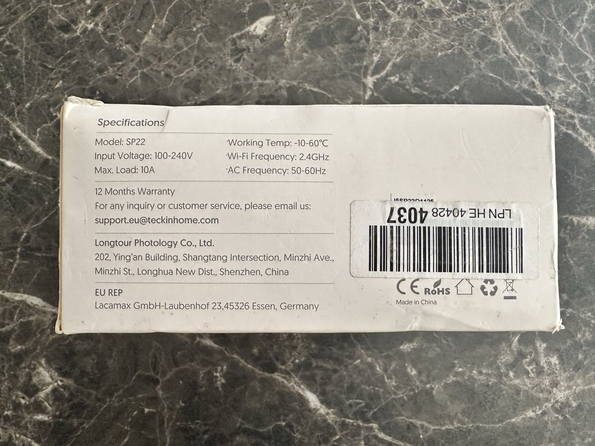 Spine: Teckin steckdose SP22 Wlan 3 St. – Nuovo (secondo la descrizione) da Bern venduto da bohdan_m 2